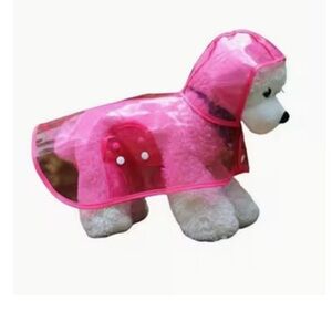 Pink Dog Raincoat